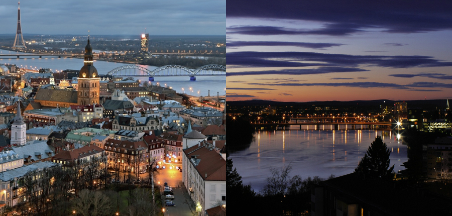 Riga e Umea, Capitais Europeias da Cultura 2014