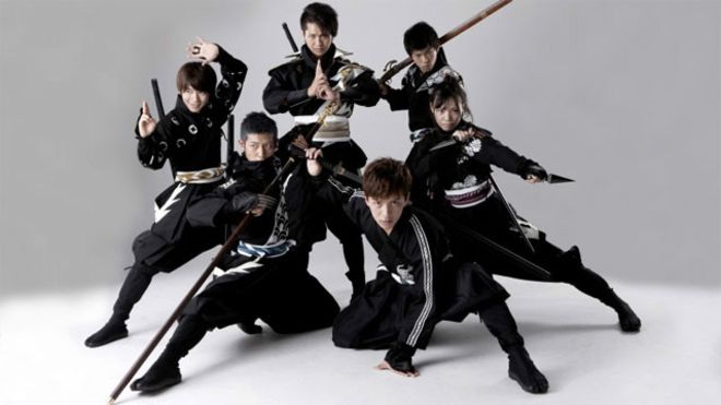 Esta é uma das fotos promocionais do Departamento de Turismo de Aichi para tentar atrair candidatos a ninja de todo o mundo